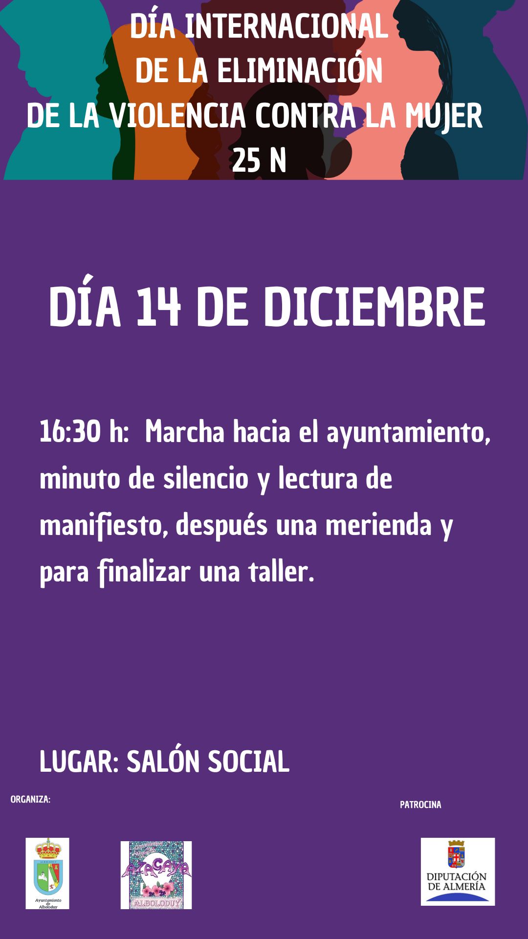 Dia internacional 25N Contra la violencia de género